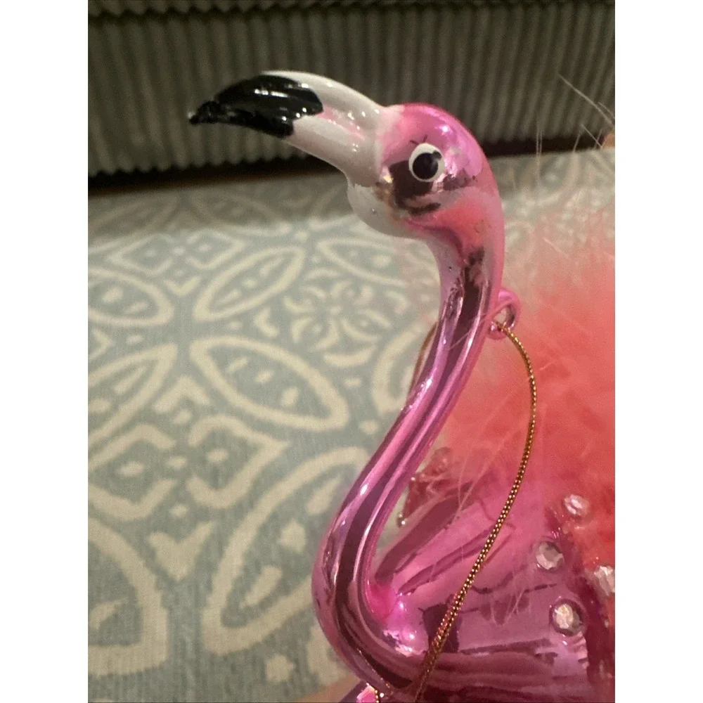 Flamingo Ornament Beach Swim Florida Zoo Bird Pink Animal Island Cruise Barbie‎